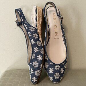 Anne Klein Marta Slingback Espadrilles - Low Heel - Siz…